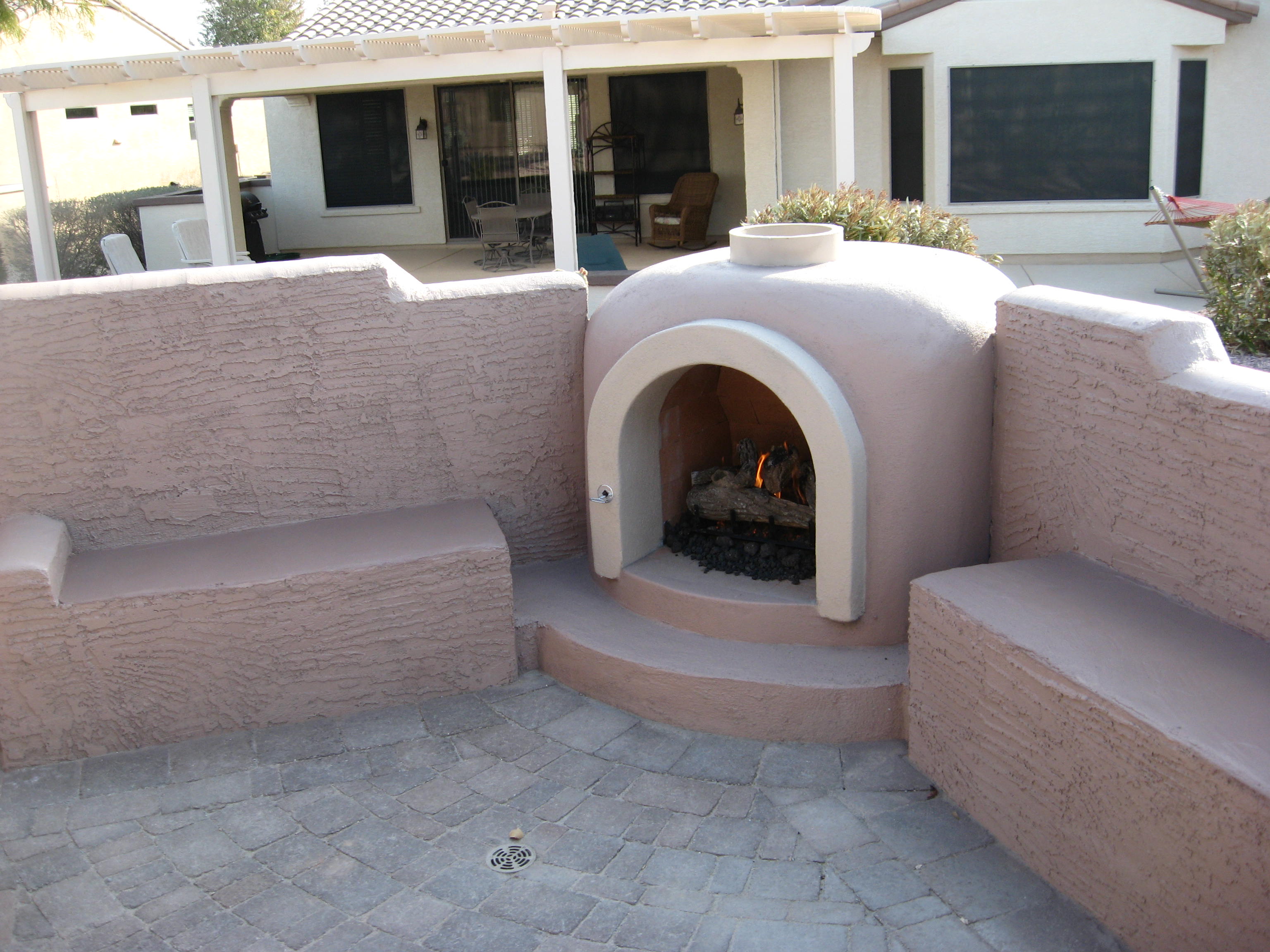 Hand-built Fireplaces in Arizona